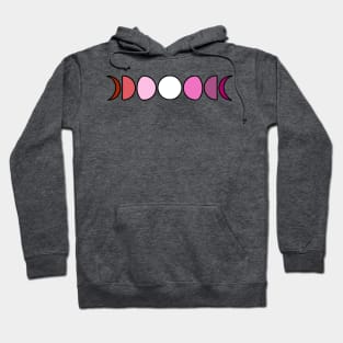 Pride Moons Lesbian Hoodie